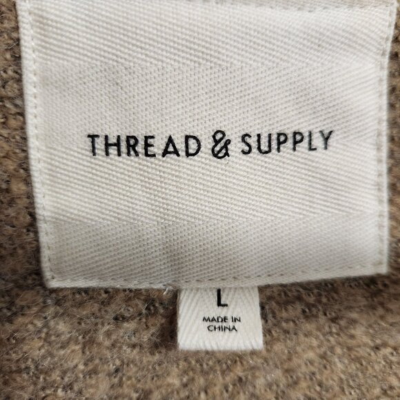 Thread & Supply Oversized Luxurious Cozy Cardigan Large - Picture 2 of 6